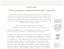 Tablet Screenshot of livingmath.net